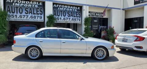 2002 BMW 5 Series for sale at Affordable Imports Auto Sales in Murrieta CA