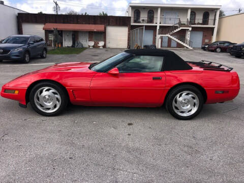 1996 Chevrolet Corvette for sale at Florida Cool Cars in Fort Lauderdale FL