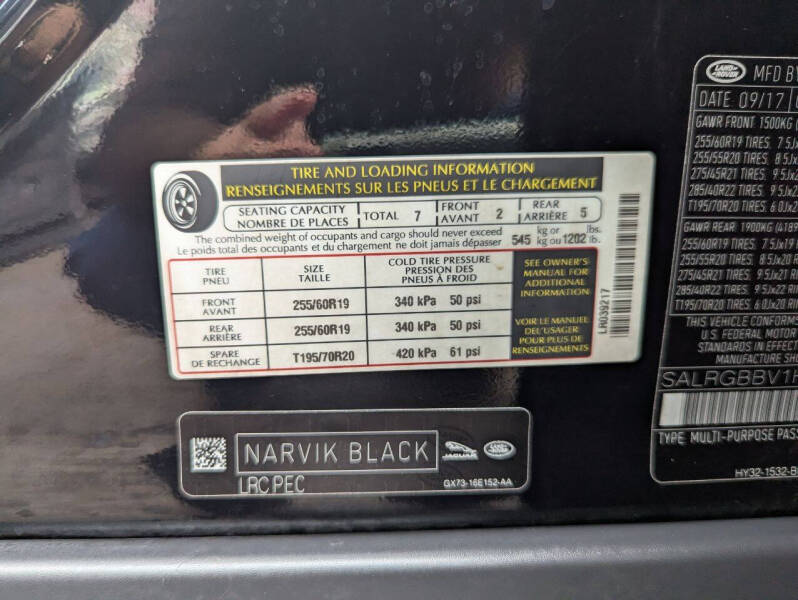 2017 Land Rover Discovery SE