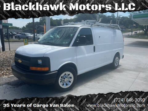 2013 Chevrolet Express Cargo for sale at Blackhawk Motors LLC in Beaver Falls PA