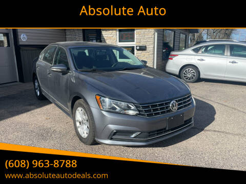 2017 Volkswagen Passat for sale at Absolute Auto in Baraboo WI
