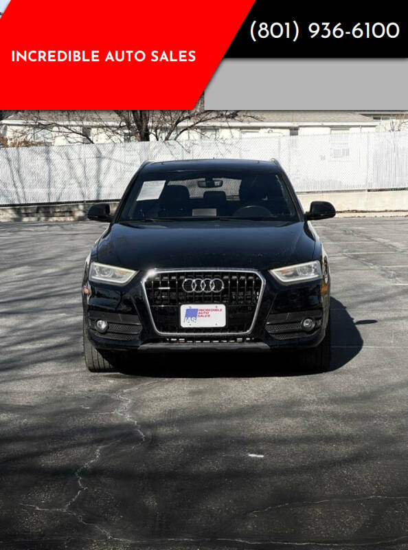 2015 Audi Q3 for sale at INCREDIBLE AUTO SALES in Bountiful UT