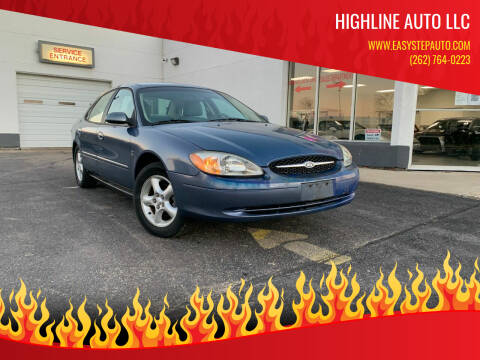 2000 Ford Taurus for sale at HIGHLINE AUTO LLC in Kenosha WI