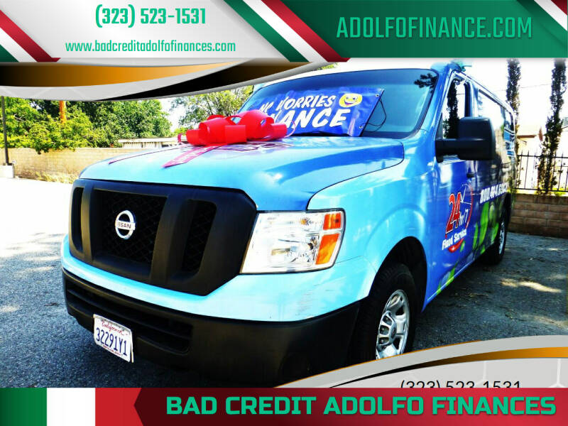 2016 Nissan NV for sale at Bad Credit Adolfo Finances in Sun Valley CA