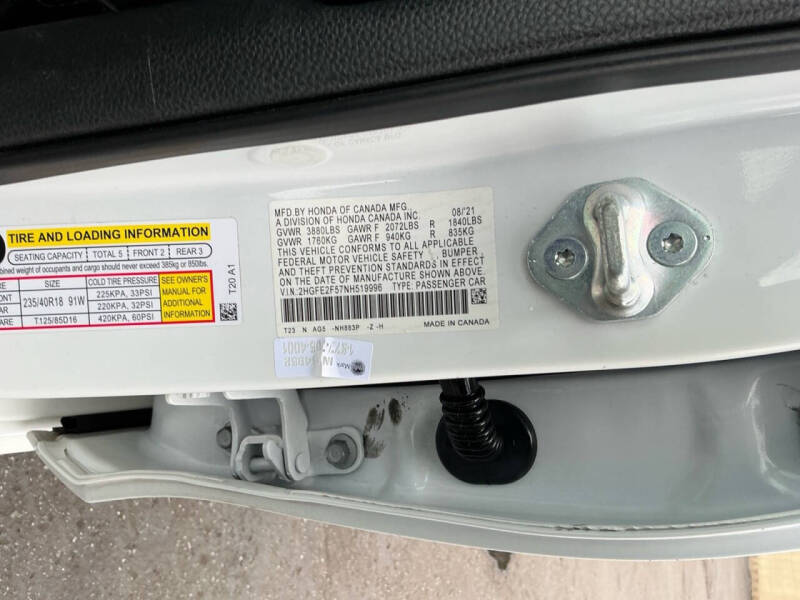 2022 Honda Civic Sport