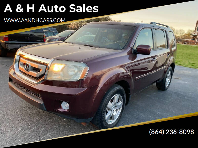 2011 Honda Pilot for sale at A & H Auto Sales in Greenville SC