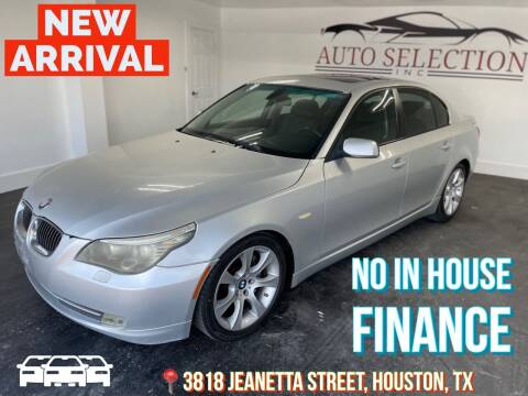 2008 BMW 5 Series for sale at Auto Selection Inc. in Houston TX
