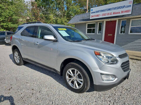 2016 Chevrolet Equinox for sale at BARTON AUTOMOTIVE GROUP LLC in Alliance OH