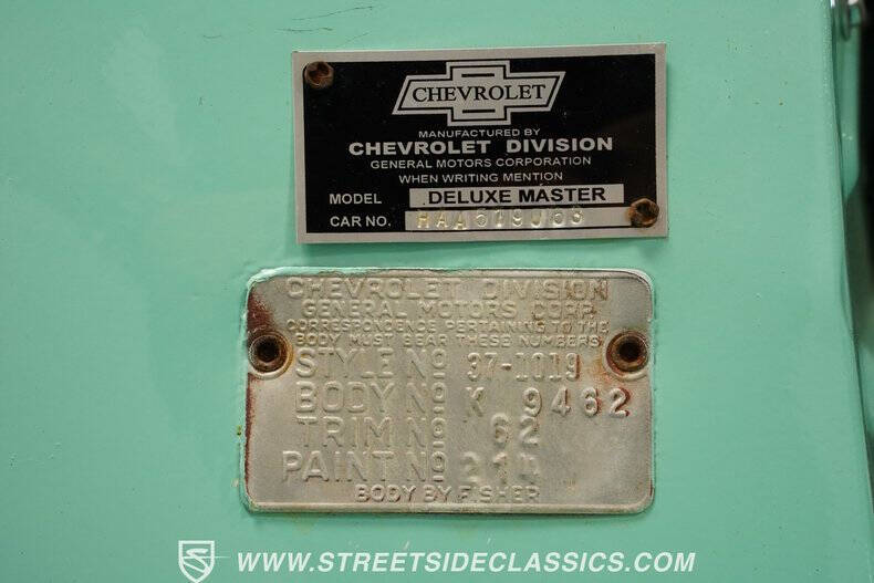 1937 Chevrolet Master Deluxe