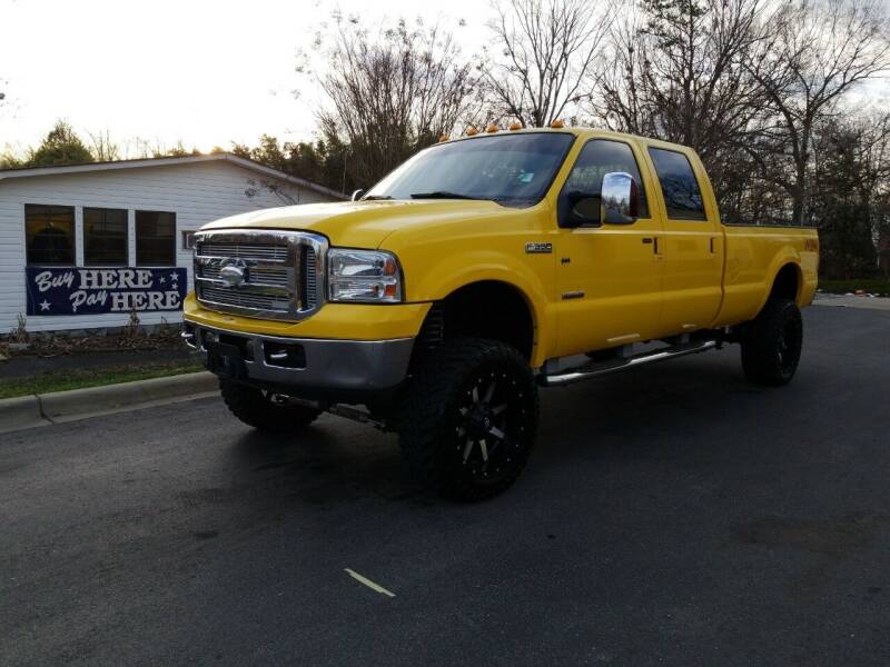 2006 Ford F-350 Super Duty for sale at TR MOTORS in Gastonia NC