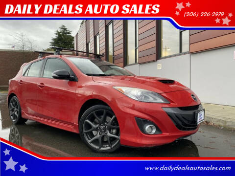 2013 Mazda MAZDASPEED3 for sale at DAILY DEALS AUTO SALES in Seattle WA