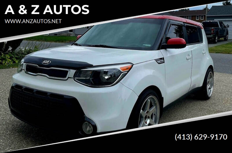 2016 Kia Soul for sale at A & Z AUTOS in Westfield MA