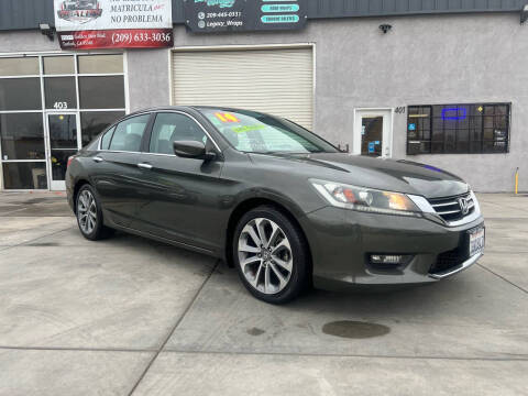 2014 Honda Accord for sale at Quality Auto Plaza INC-Turlock in Turlock CA