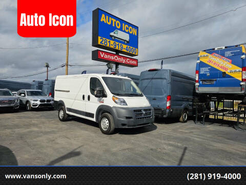 2017 RAM ProMaster for sale at Auto Icon in Houston TX