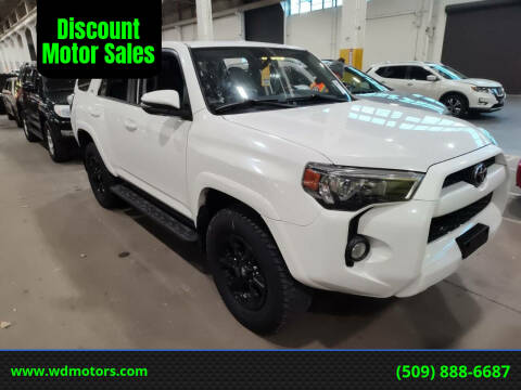 2016 Toyota 4Runner for sale at Discount Motor Sales in Wenatchee WA