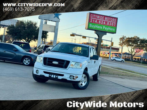 2007 Ford F-150 for sale at CityWide Motors in Garland TX