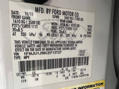 2012 Ford Expedition King Ranch