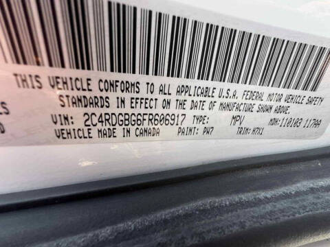 2015 Dodge Grand Caravan SE