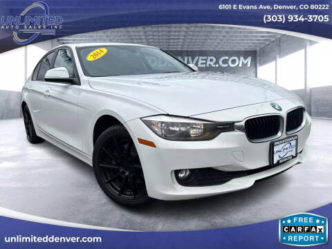 2014 BMW 3 Series for sale at Unlimited Auto Sales in Denver CO