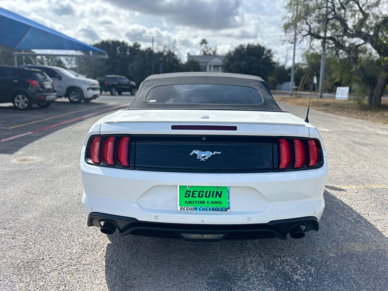 2018 Ford Mustang for sale at SEGUIN MOTOR CARS in Seguin, TX