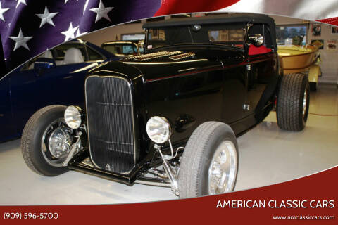1930 Ford Roadster for sale at American Classic Cars in La Verne CA