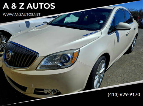 2012 Buick Verano for sale at A & Z AUTOS in Westfield MA