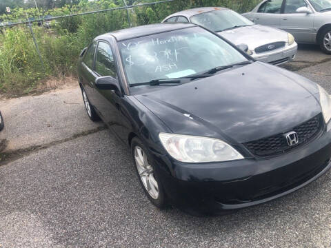 2005 Honda Civic for sale at TILLEY USED CARS in Aliceville AL