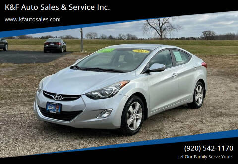 2013 Hyundai Elantra for sale at K&F Auto Sales & Service Inc. in Fort Atkinson WI