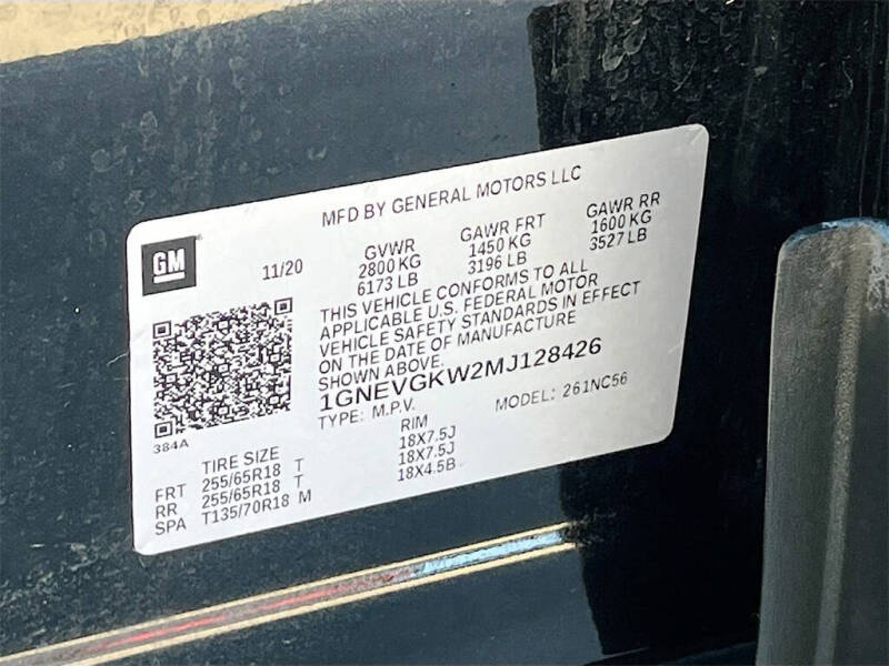 2021 Chevrolet Traverse LT Cloth