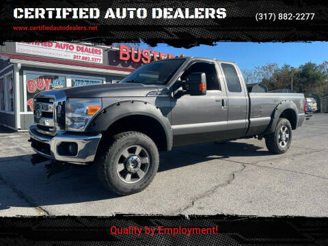 2011 Ford F-250 Super Duty for sale at CERTIFIED AUTO DEALERS in Greenwood IN