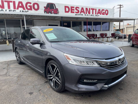 2017 Honda Accord for sale at DESANTIAGO AUTO SALES in Yuma AZ