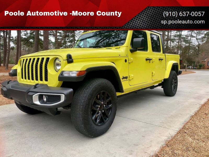 2023 Jeep Gladiator for sale at Poole Automotive in Laurinburg NC