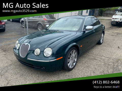 2007 Jaguar S-Type for sale at MG Auto Sales in Pittsburgh PA