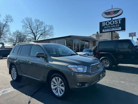 2008 Toyota Highlander Hybrid for sale at BOOST AUTO SALES in Saint Louis MO