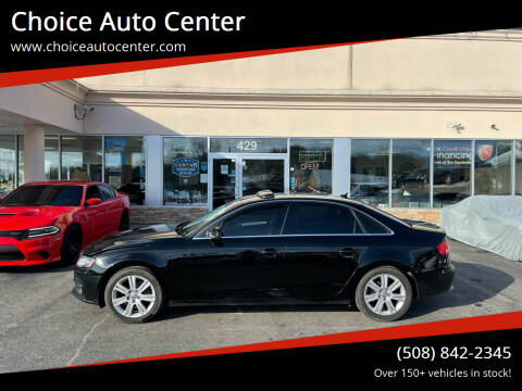 2012 Audi A4 for sale at Choice Auto Center in Shrewsbury MA