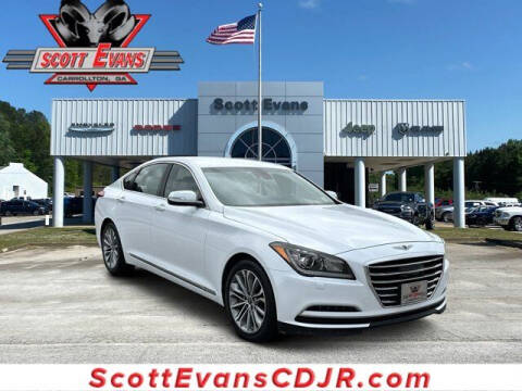 2017 Genesis G80 for sale at SCOTT EVANS CHRYSLER DODGE in Carrollton GA