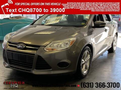2013 Ford Focus for sale at CERTIFIED HEADQUARTERS in Saint James NY