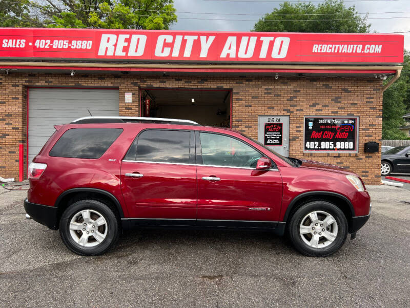 2008 GMC Acadia for sale at Red City  Auto in Omaha NE