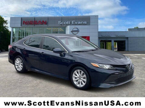 2018 Toyota Camry for sale at Scott Evans Nissan in Carrollton GA