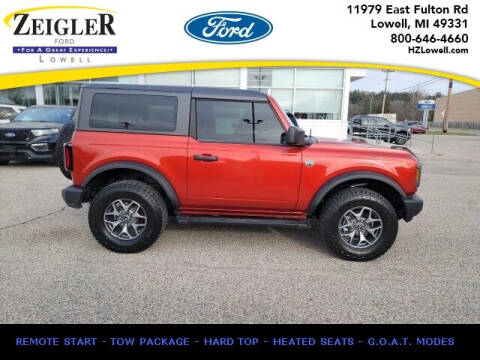 2022 Ford Bronco for sale at Zeigler Ford of Plainwell- Jeff Bishop in Plainwell MI