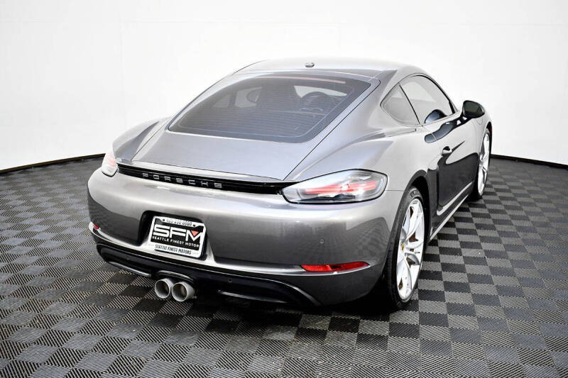 2017 Porsche 718 Cayman S