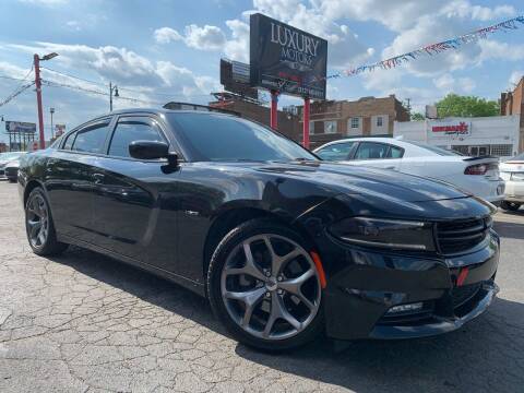 2015 Dodge Charger for sale at Luxury Motors in Detroit MI