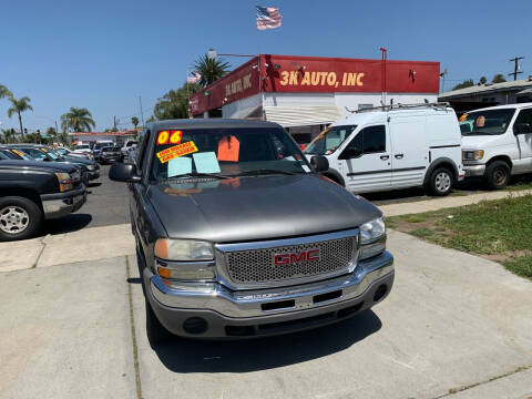 2006 GMC Sierra 1500 for sale at 3K Auto in Escondido CA