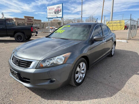 2008 Honda Accord for sale at AUGE'S SALES AND SERVICE in Belen NM