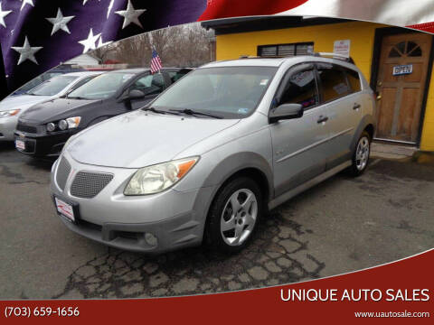 2005 Pontiac Vibe for sale at Unique Auto Sales in Marshall VA