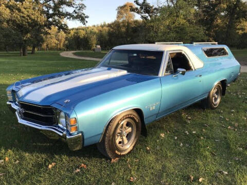 1971 Chevrolet El Camino for sale at Classic Car Deals in Cadillac MI