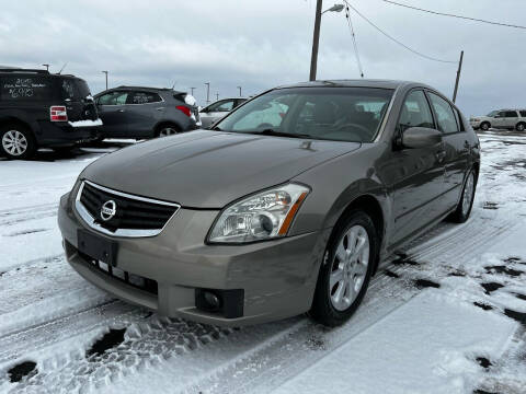 2008 Nissan Maxima for sale at Caps Cars Of Taylorville in Taylorville IL
