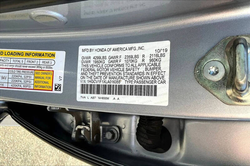 2020 Honda Accord LX