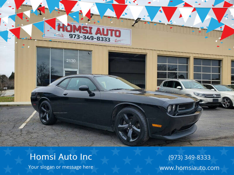 2014 Dodge Challenger for sale at Homsi Auto Inc in Kannapolis NC