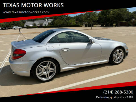 2006 Mercedes-Benz SLK for sale at TEXAS MOTOR WORKS in Arlington TX